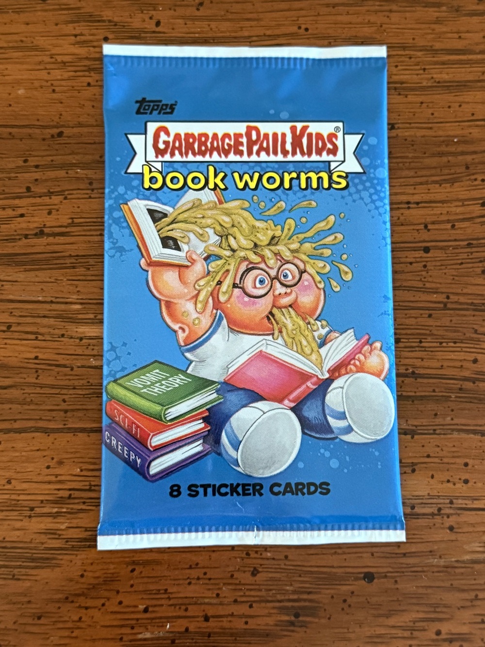 2022 Topps Garbage Pail Kids: Book Worms- 8 Sticker Cards Factory Sealed NEW